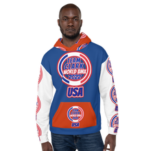 Load image into Gallery viewer, USA 2022 (TEAM CLARK WORLD CUP 2022 FRANCE USA #2BOOGIE (CUSTOM ALL OVER PRINT HOODIE))Unisex Hoodie
