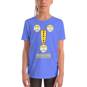 RUSA “MASK•UP” AMERICA Youth Short Sleeve T-Shirt