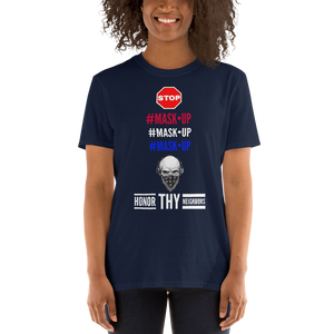 RUSA “AMERICA #MASK•UP” Short-Sleeve Unisex T-Shirt