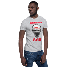 Load image into Gallery viewer, RUSA “8:46” Short-Sleeve Unisex T-Shirt
