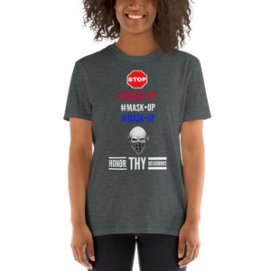 RUSA “AMERICA #MASK•UP” Short-Sleeve Unisex T-Shirt