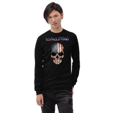 Load image into Gallery viewer, RUSA &quot;RUSACLOTHING SKULL USA&quot; Men’s Long Sleeve Shirt
