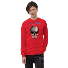 Load image into Gallery viewer, RUSA &quot;RUSACLOTHING SKULL USA&quot; Men’s Long Sleeve Shirt
