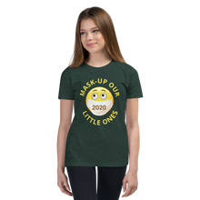 Load image into Gallery viewer, RUSA “Mask•Up Lil Ones” Youth Short Sleeve T-Shirt
