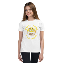 Load image into Gallery viewer, RUSA “Mask•Up Lil Ones” Youth Short Sleeve T-Shirt
