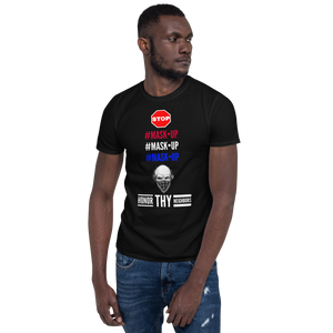 RUSA “AMERICA #MASK•UP” Short-Sleeve Unisex T-Shirt