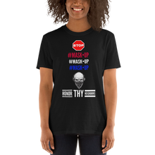 Load image into Gallery viewer, RUSA “AMERICA #MASK•UP” Short-Sleeve Unisex T-Shirt
