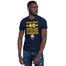Load image into Gallery viewer, RUSA “40 Acres” Short-Sleeve Unisex T-Shirt
