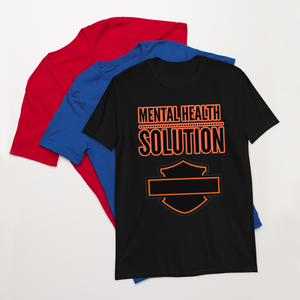 RUSA " MENTAL HEALTH SOLUTION" Short-Sleeve Unisex T-Shirt