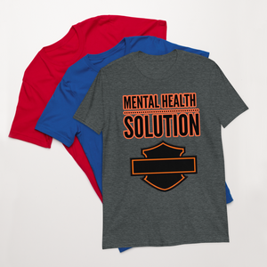 RUSA " MENTAL HEALTH SOLUTION" Short-Sleeve Unisex T-Shirt