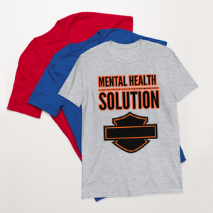 RUSA " MENTAL HEALTH SOLUTION" Short-Sleeve Unisex T-Shirt