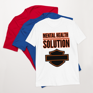 RUSA " MENTAL HEALTH SOLUTION" Short-Sleeve Unisex T-Shirt