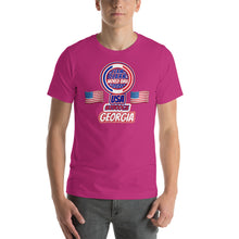 Load image into Gallery viewer, USA BMX #TEAMCLARK “WORLD CUP 2022 FRANCE TRIP” Unisex t-shirt
