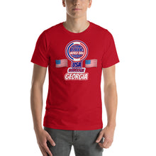 Load image into Gallery viewer, USA BMX #TEAMCLARK “WORLD CUP 2022 FRANCE TRIP” Unisex t-shirt
